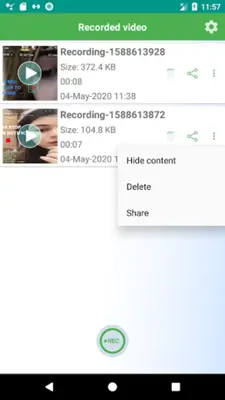 Video Call Recorder for WhatsA android App screenshot 3